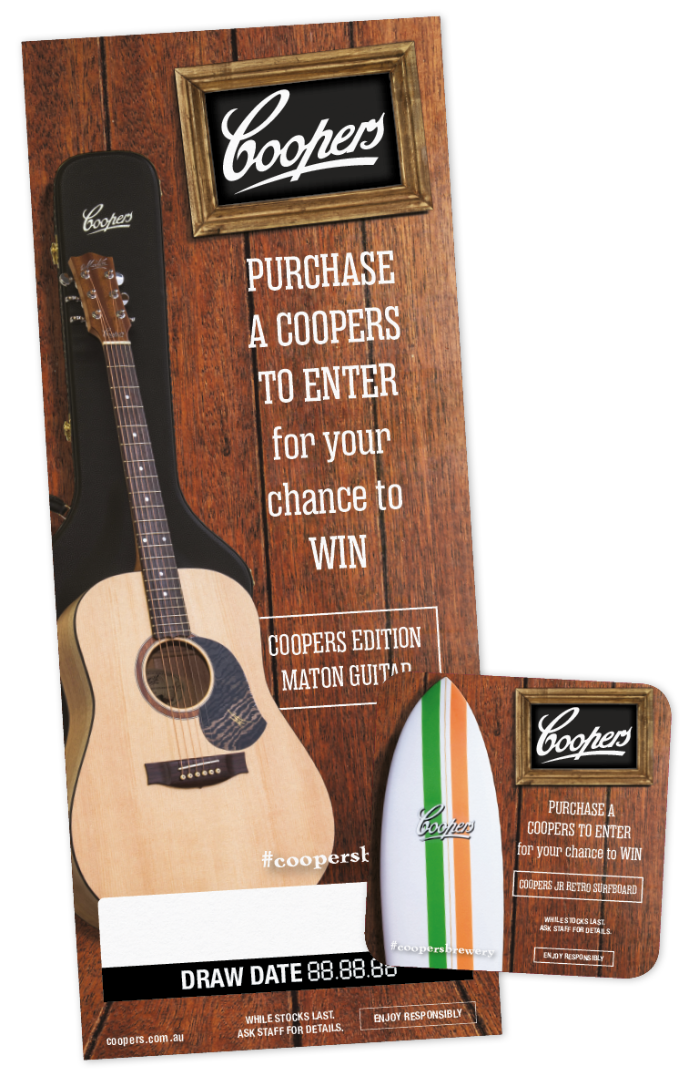 coopers promo items